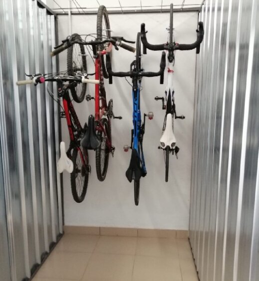 trasteros con descarga interior
